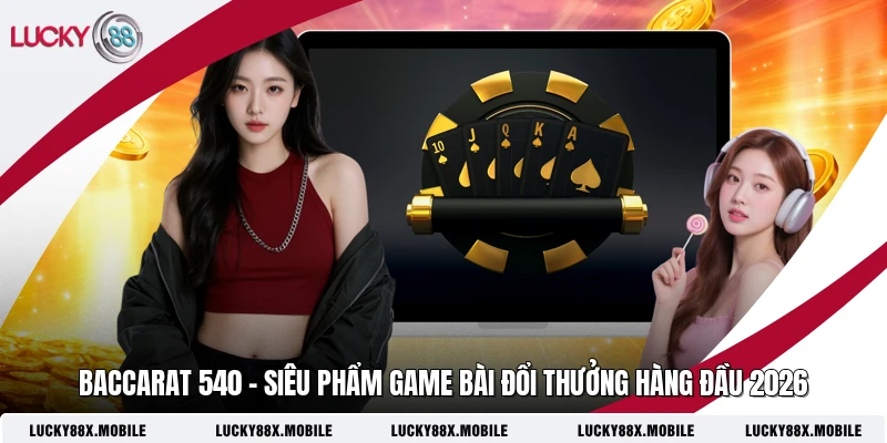 Baccarat 540 - Siêu Phẩm Game Bài Đổi Thưởng Hàng Đầu 2026
