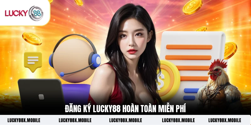 Đăng ký LUCKY88 hoàn toàn miễn phí