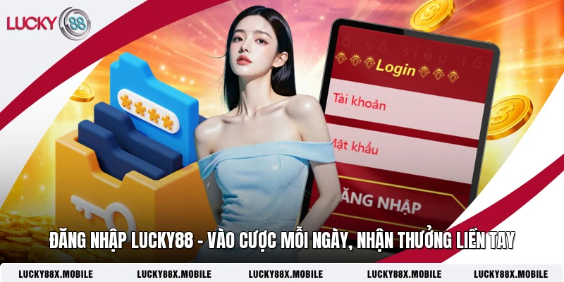 Đăng Nhập LUCKY88 - Vào Cược Mỗi Ngày, Nhận Thưởng Liền Tay