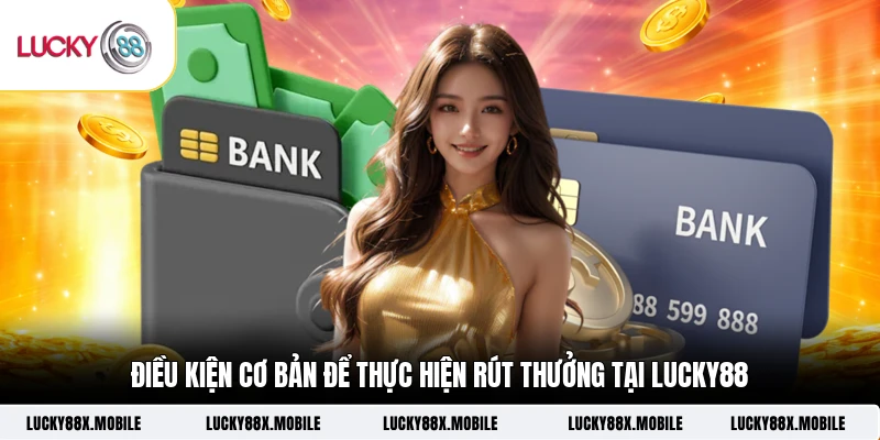 Điều kiện cơ bản để thực hiện rút thưởng tại LUCKY88