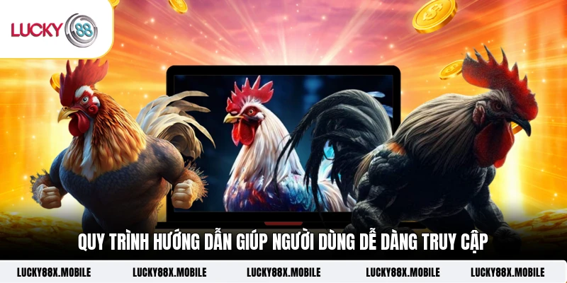 Quy trình hướng dẫn giúp người dùng dễ dàng truy cập