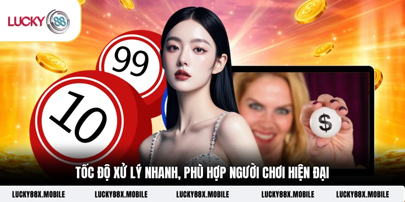 Tốc độ xử lý nhanh, phù hợp người chơi hiện đại